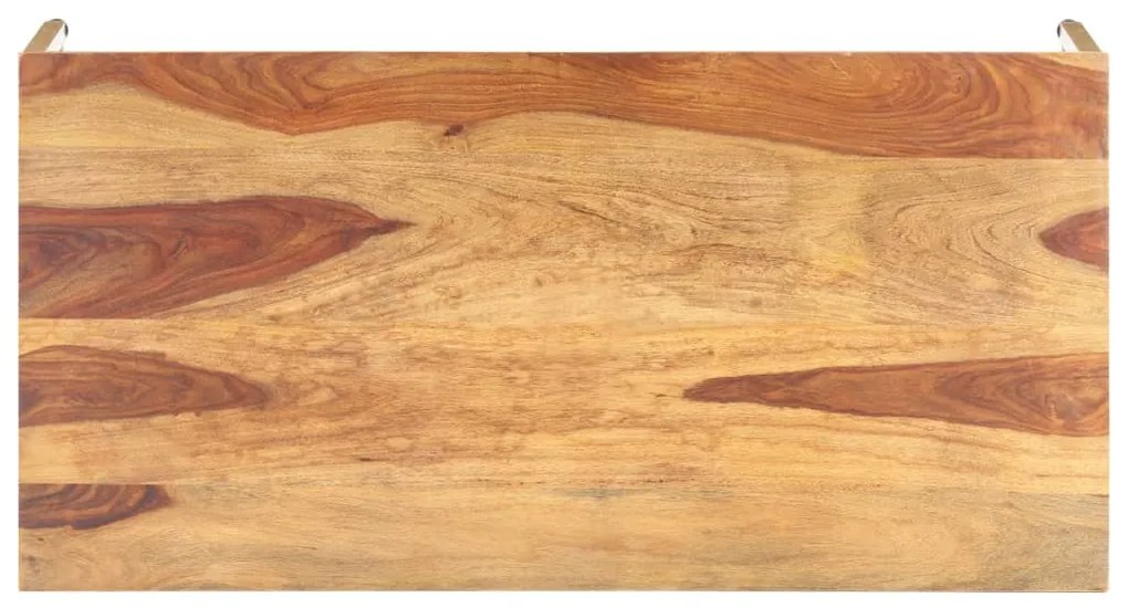 Mesa de centro 120x60x40 cm madeira maciça