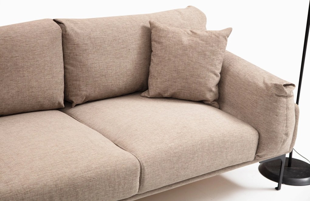 **** Sofá de Canto Leo Corner – Mocha – 255 x 150 cm
**