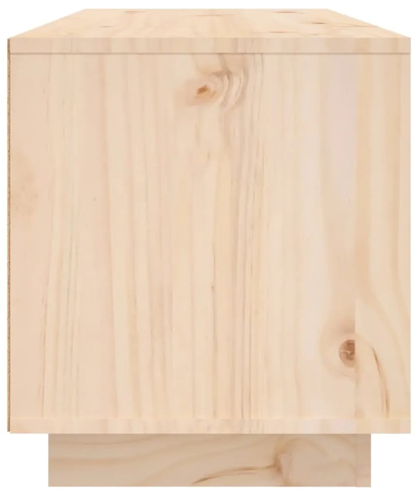 Móvel de TV 80x35x40,5 cm madeira de pinho maciça
