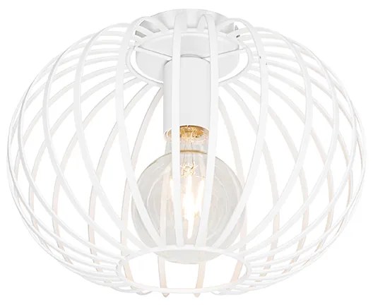 Candeeiro de teto design branco 30 cm - Johanna Design