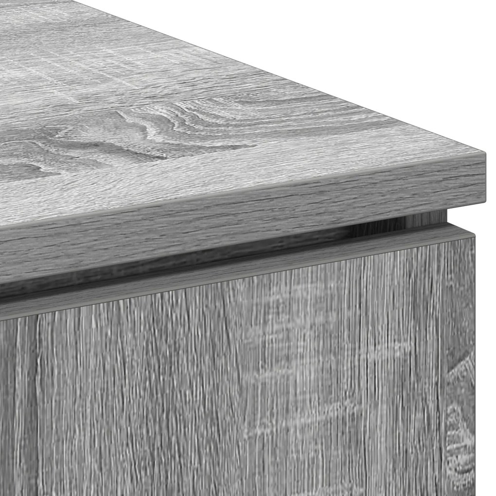 Gabinete para TV Cinzento Sonoma 100x38x49 cm Madeira engenheirada