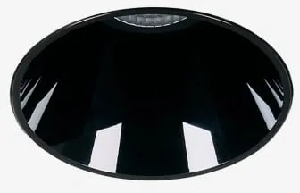 Downlight Led Trimless Ø5,3 Cm Em Alumínio Com Acendimento E Apagamento Progressivos Luisiana Preto & Branco 3000k & 6 W & 23º - Sklum