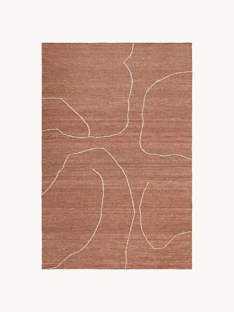Tapete de juta artesanal Gesso