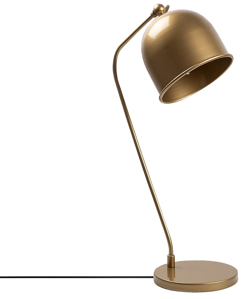 Candeeiro de Mesa Sanika – Dourado – 18 x 30 x 56 cm
