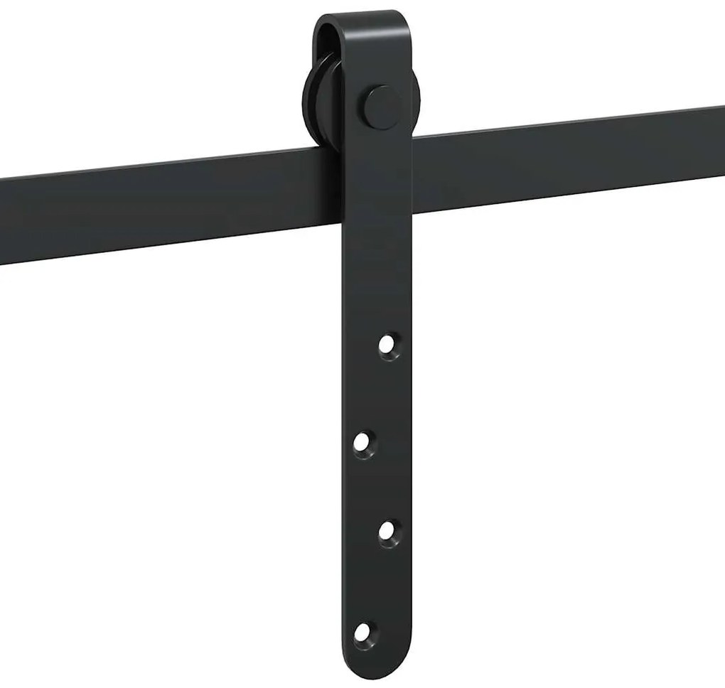 Kit p/ porta de armário deslizante 152 cm aço carbono