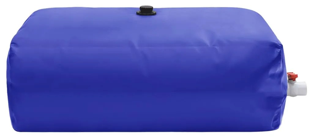 Depósito de água dobrável com torneira 360 L PVC