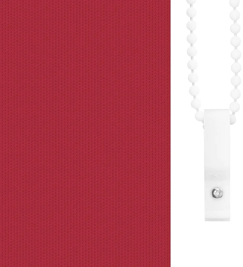 Estore de rolo 100 x 230 cm, Vermelho