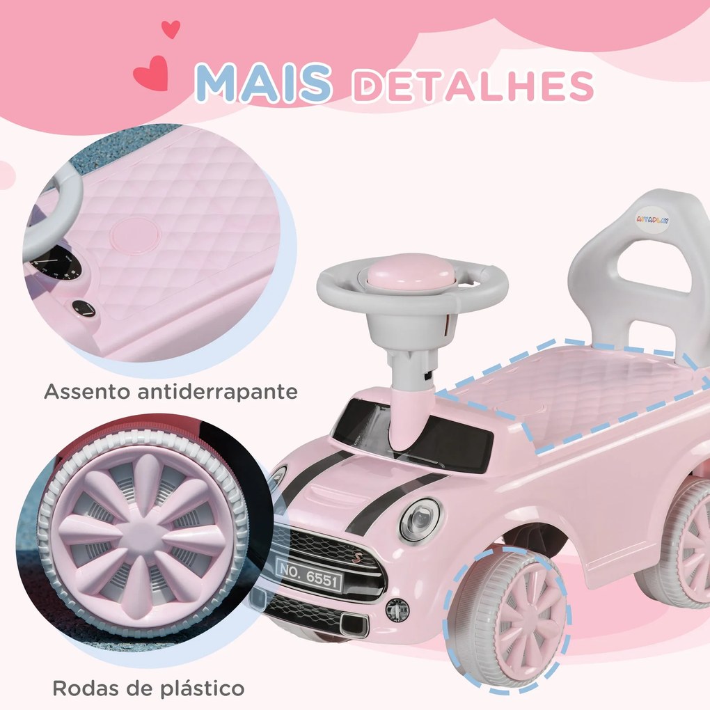 AIYAPLAY Carro Andador para Bebés de 18-36 Meses Carro Andador com Vol