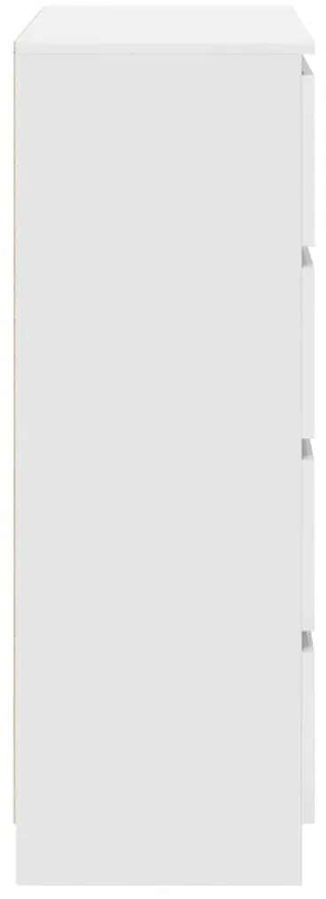 Aparador 80x35x99 cm derivados de madeira branco