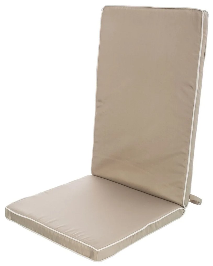 Almofada para Cadeiras 123 X 48 X 4 cm Taupe