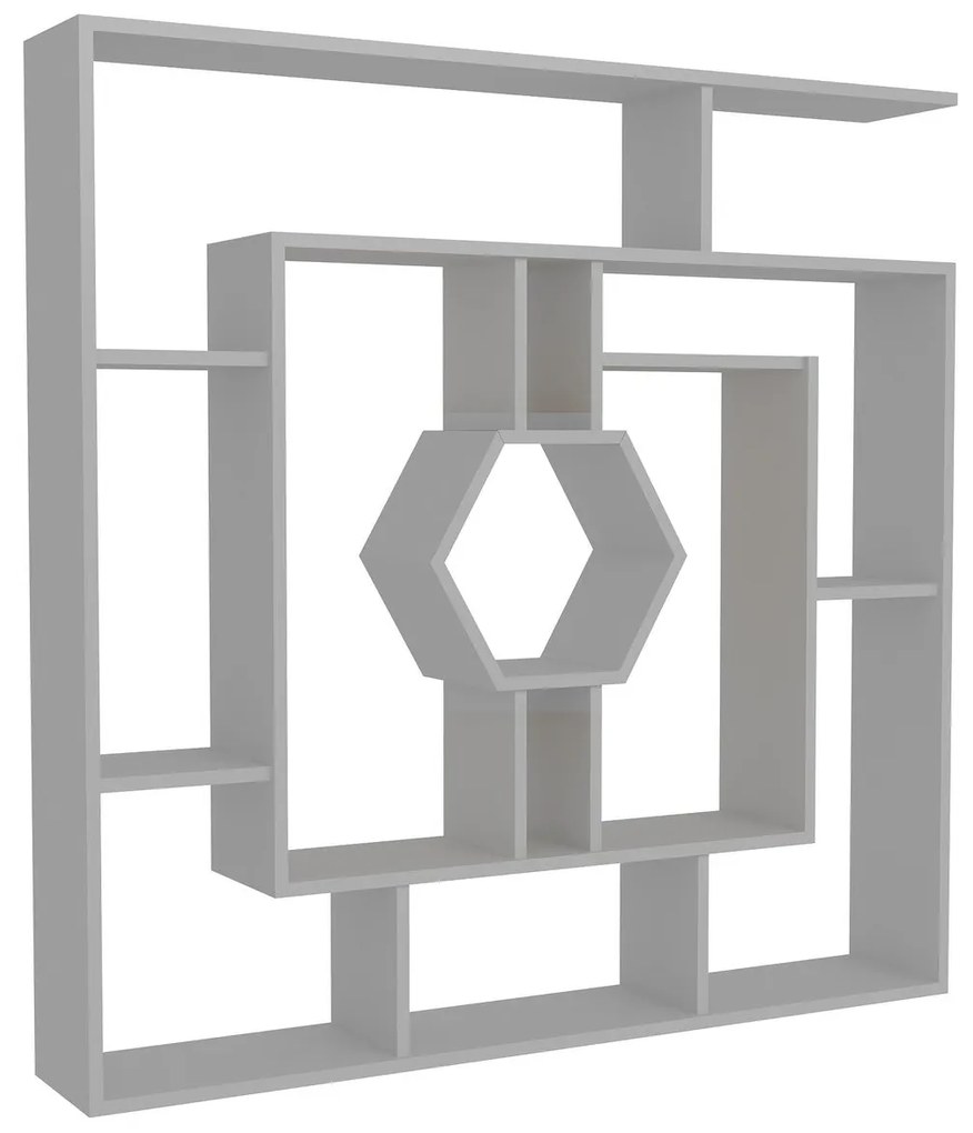 Estante Labrina – Branco – 134x134x22 cm