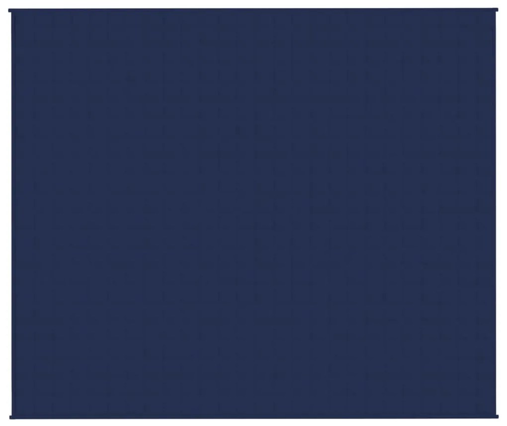 Manta pesada 11 kg 220x260 cm tecido azul