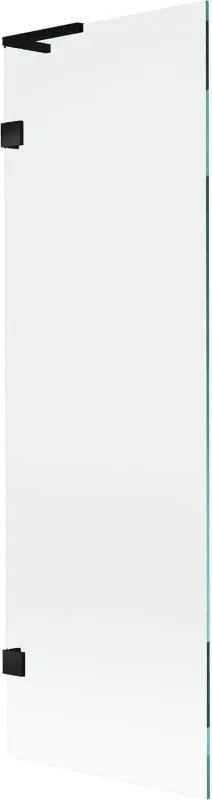 Mexen Lunar L resguardo de duche 1-painel 60 x 150 cm, transparente, preto - 897L-060-000-70-00
