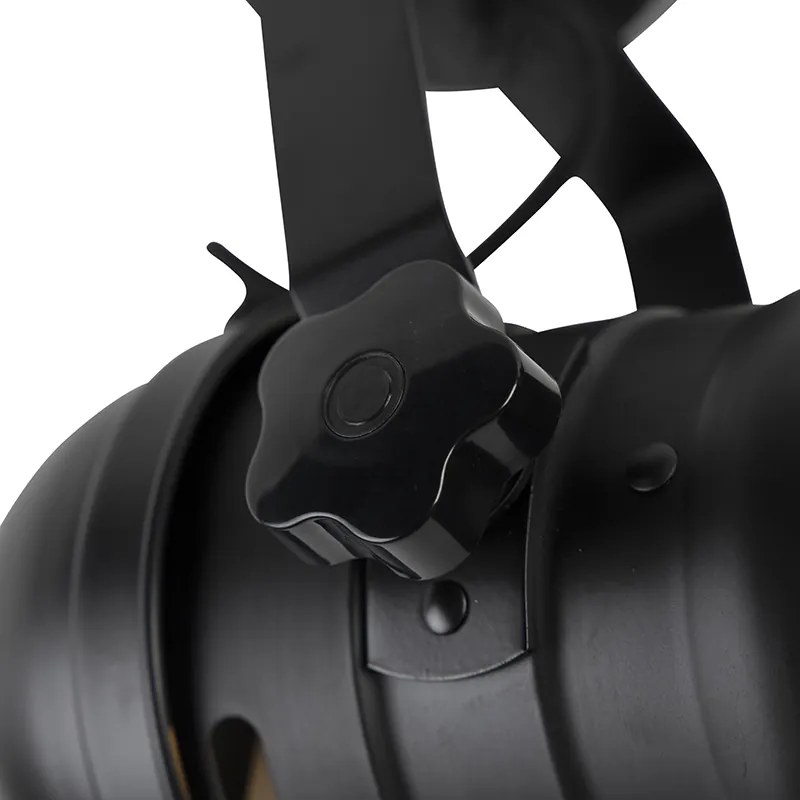 Projetores de estúdio industrial preto rotativo e inclinável - Movie