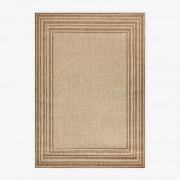 Tapete Retangular De Polipropileno Deidra Cores Naturais & 230x160 Cm - Sklum