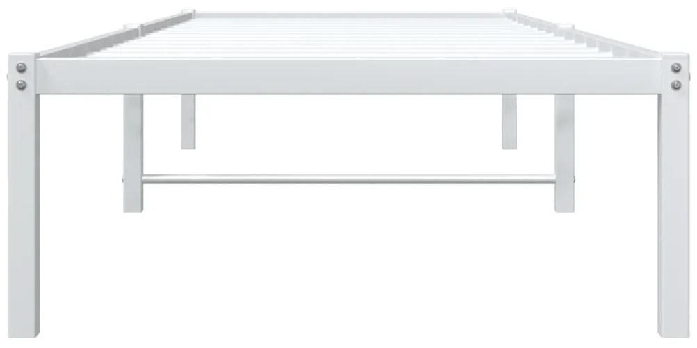 Estrutura de cama 80x200 cm metal branco