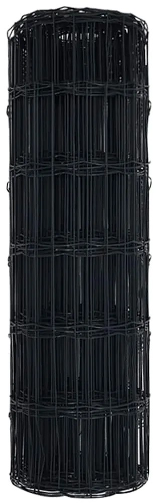 Cerca Euro Cinza 0.4x50 m Aço