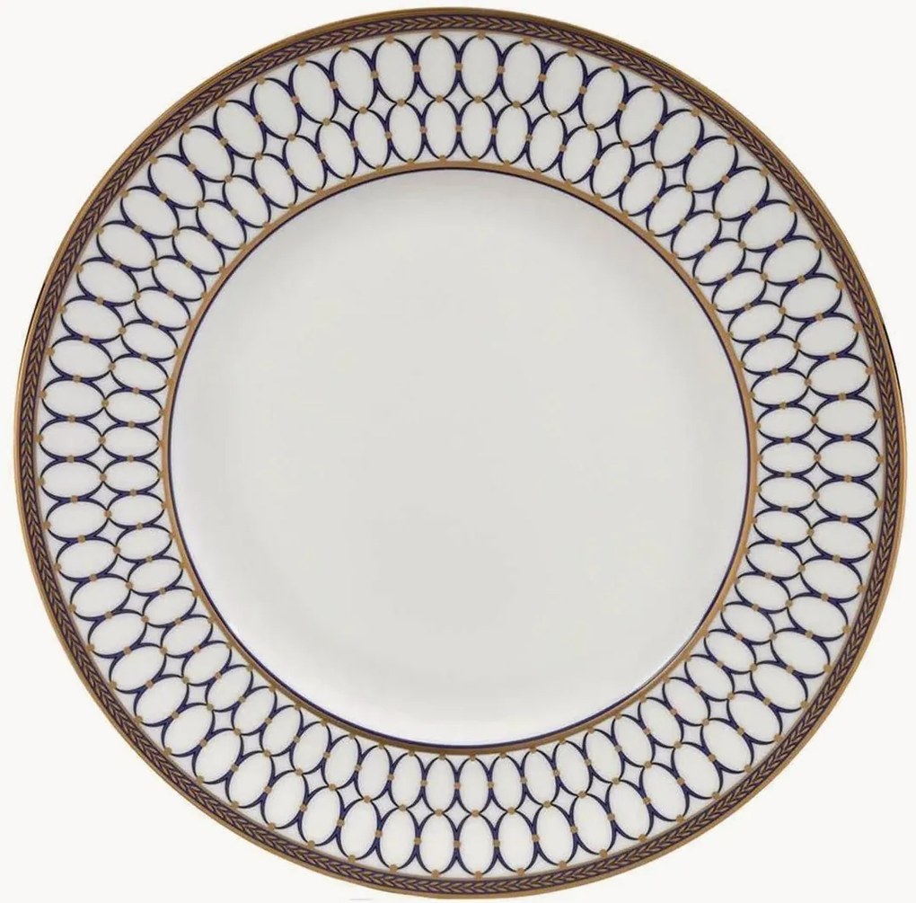 Prato de jantar em Fine Bone China Renaissance
