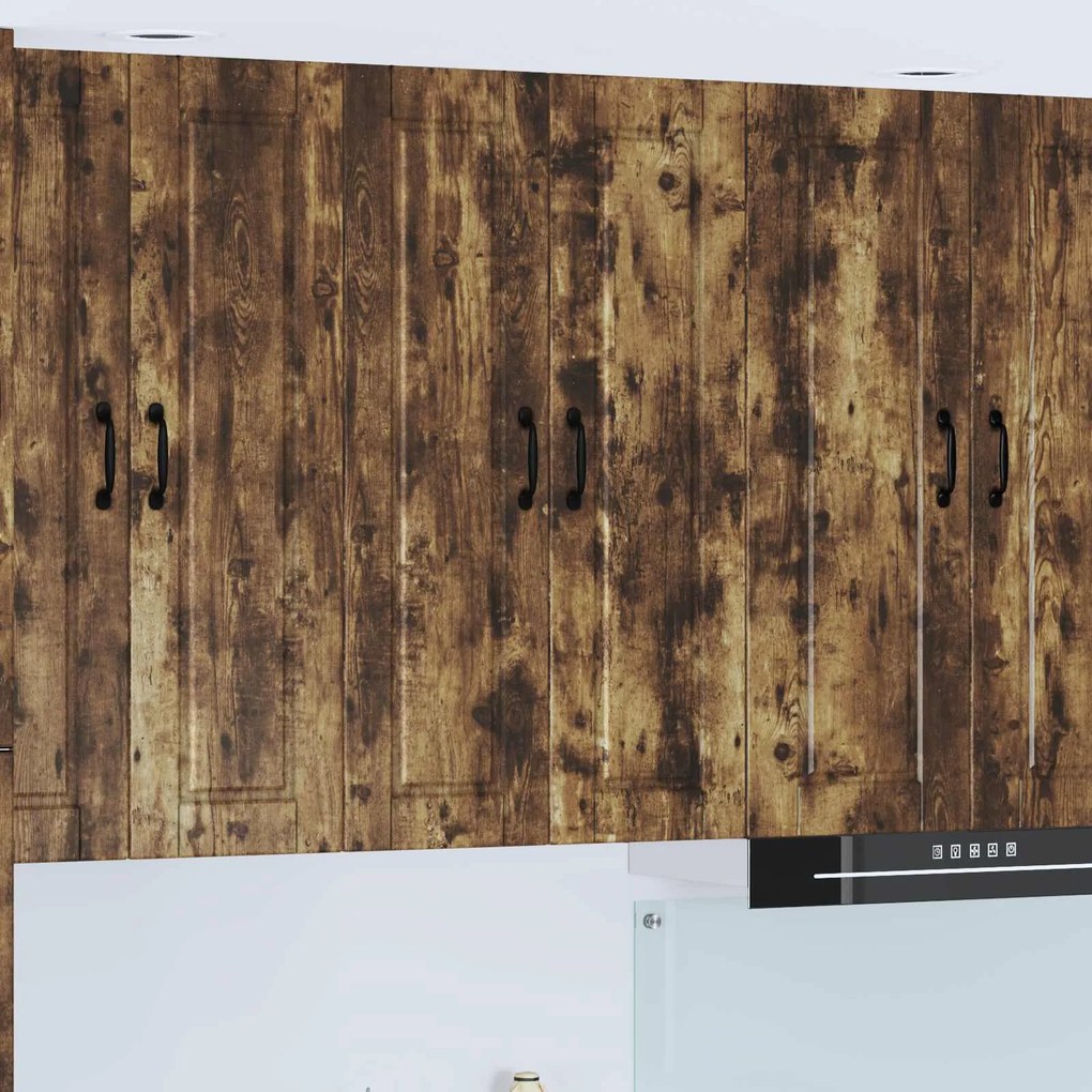 vidaXL Armário de Cozinha com porta Carvalho Defumado 60 x 31 x 100 cm