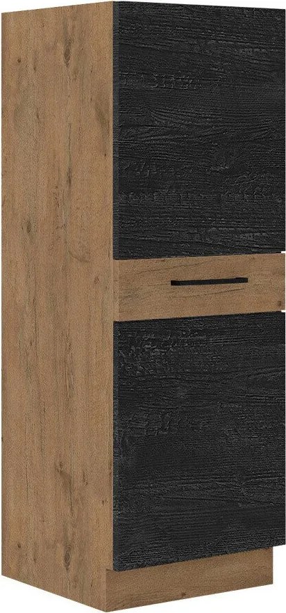 Armário modular com gaveta e portas Wood Dark 120