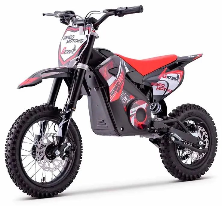 Motocross elétrica para crianças Motors Gazelle 1000 W Vermelha