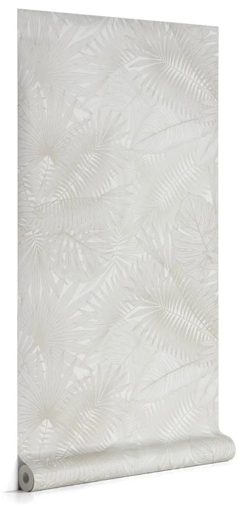Kave Home - Papel de parede Tropic cinzento 10 x 0,53 m FSC MIX Credit