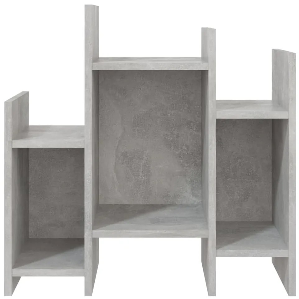 Móvel de apoio 60x26x60cm derivados de madeira cinzento cimento