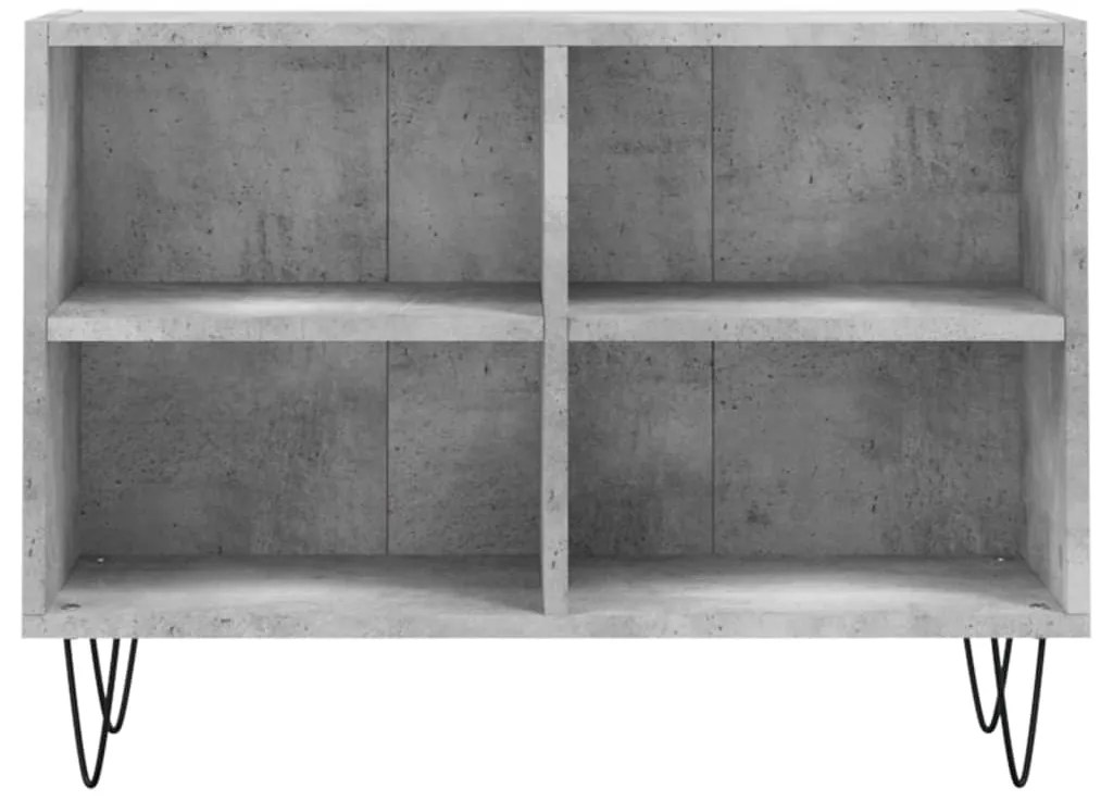 Móvel de TV 69,5x30x50 cm derivados de madeira cinzento cimento