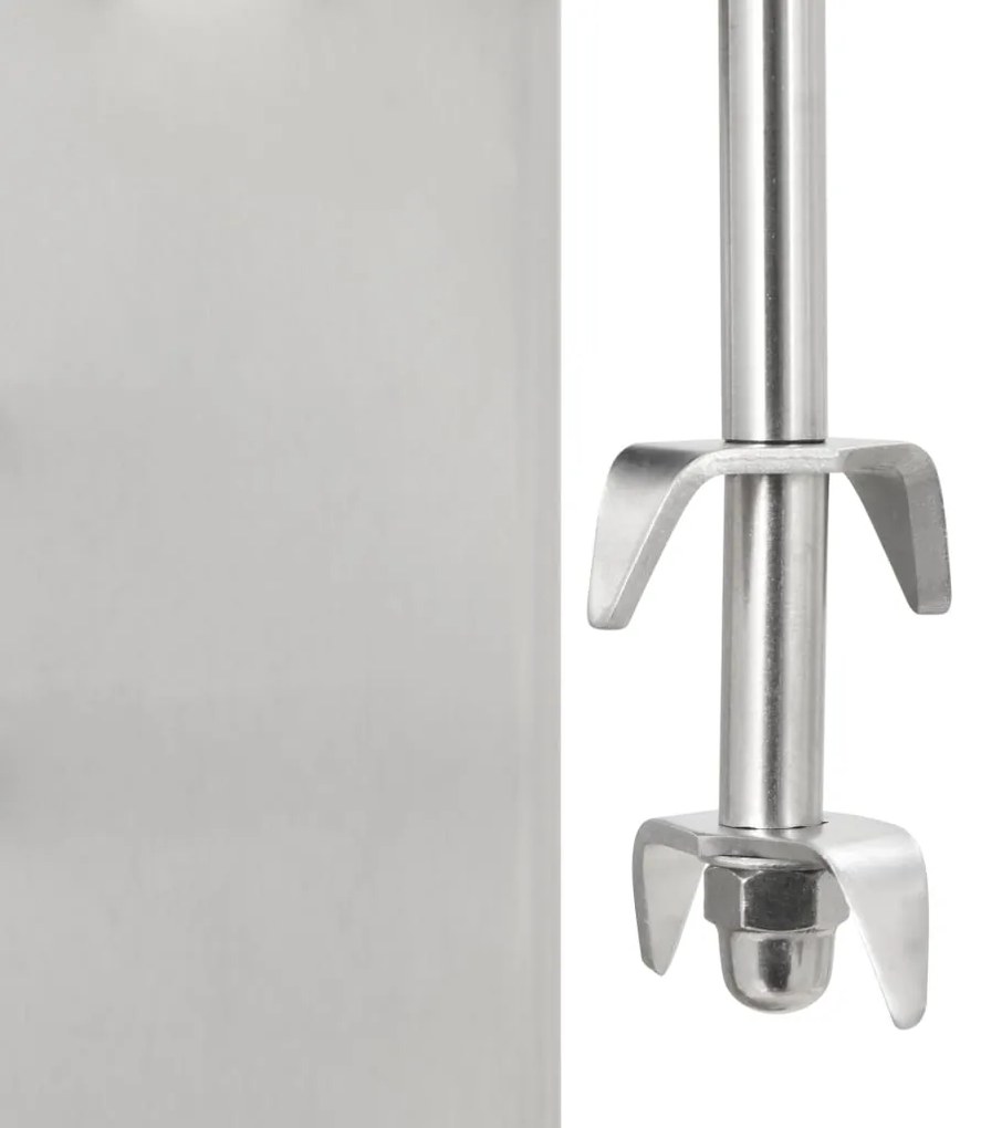 Misturador para batidos com copos duplos aço inoxidável 2 L