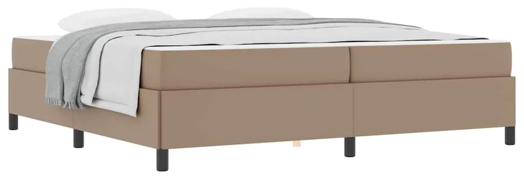 Estrutura de cama com colchão Cappuccino 200 x 200 cm