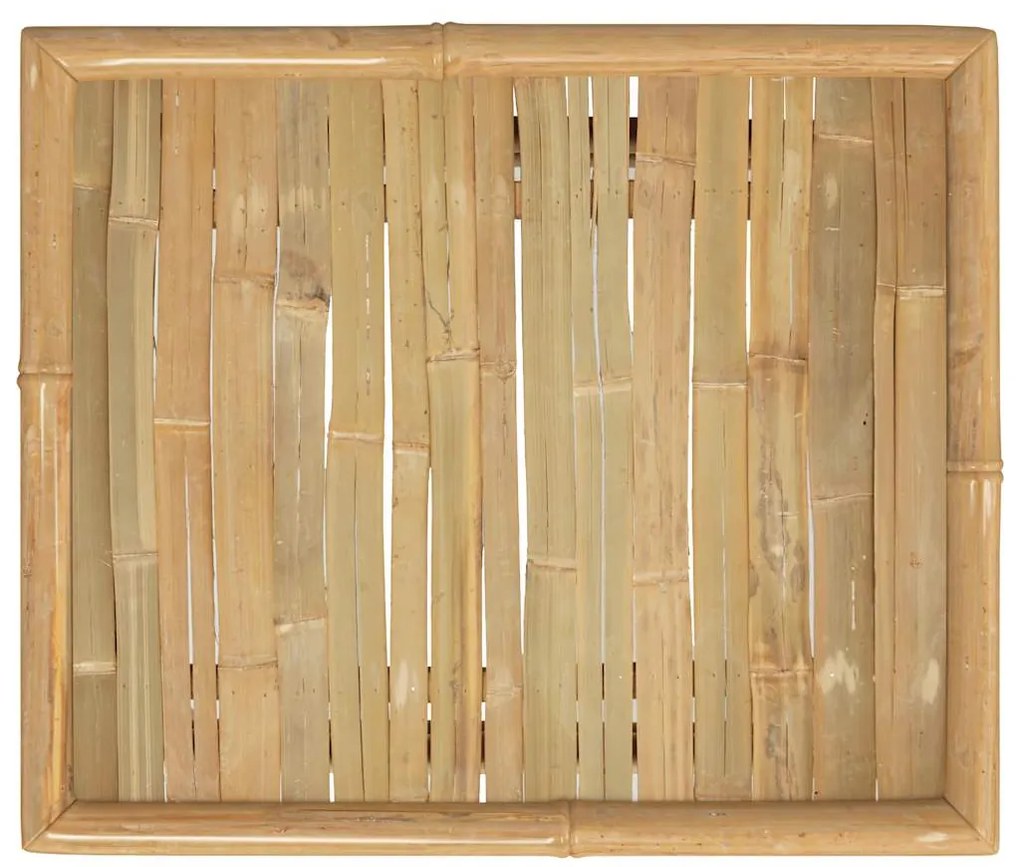 Mesa de jardim 65x55x30 cm bambu