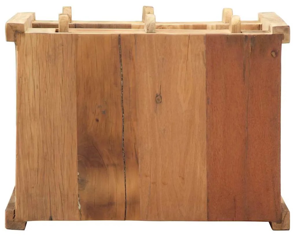 Mesa de Apoio vidaXL 43x32x46 cm Madeira Sólida Reclamada
