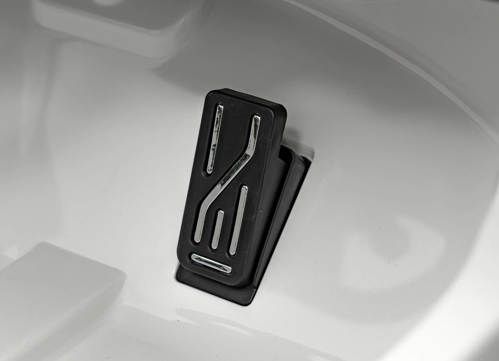 Carro elétrico para Crianças 12V 4x4 Mercedes Benz AMG SL63, Rodas Espuma EVA, Assento couro ecológico Branco