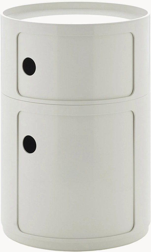 Armário de design Componibili, 2 elementos, Alt 62 cm