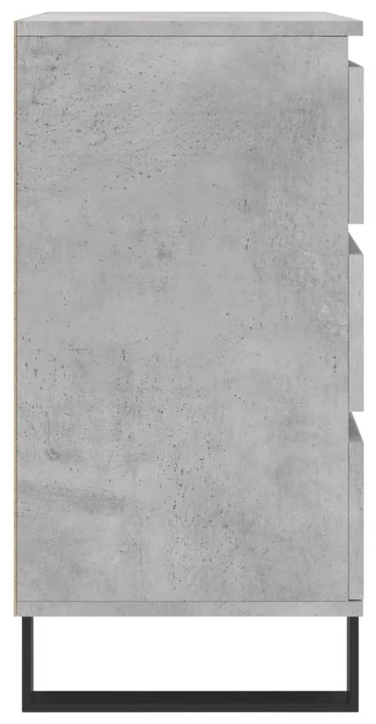 Aparador 60x35x70 cm derivados de madeira cinzento cimento