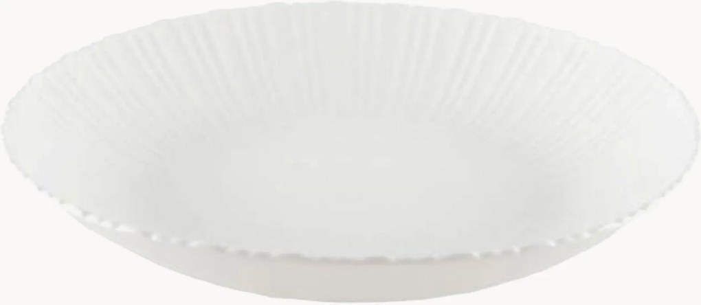 Pratos de sopa em porcelana Flora, conjunto de 6