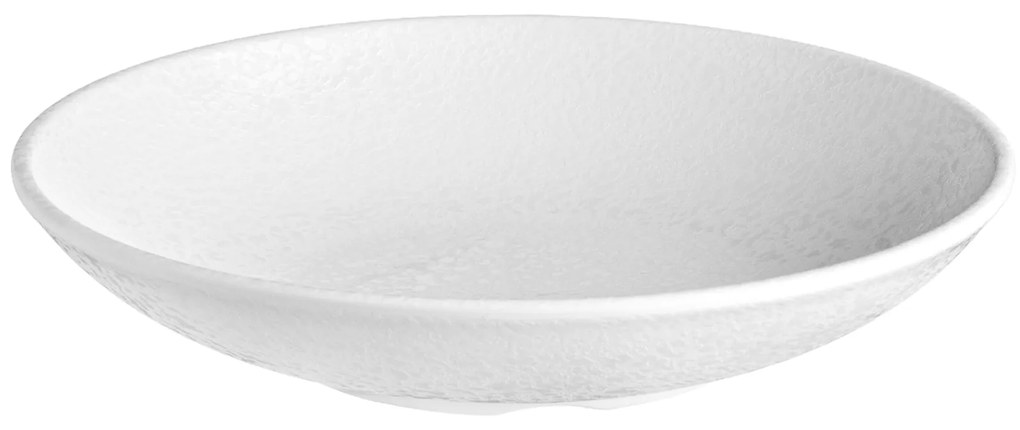 Prato Porcelana Fundo Arizona Branco 23X4.5cm