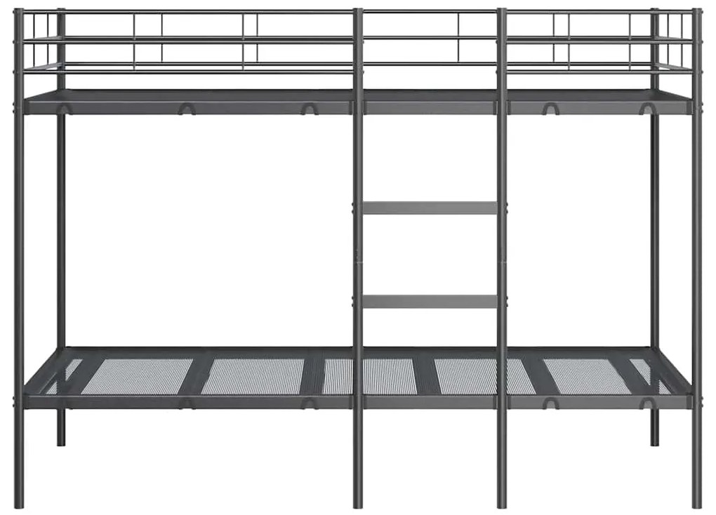 Beliche sem colchão 107x203 cm aço preto