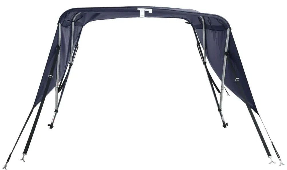 Toldo de 3 arcos Bimini c/ paredes laterais 183x(137-152)x137cm