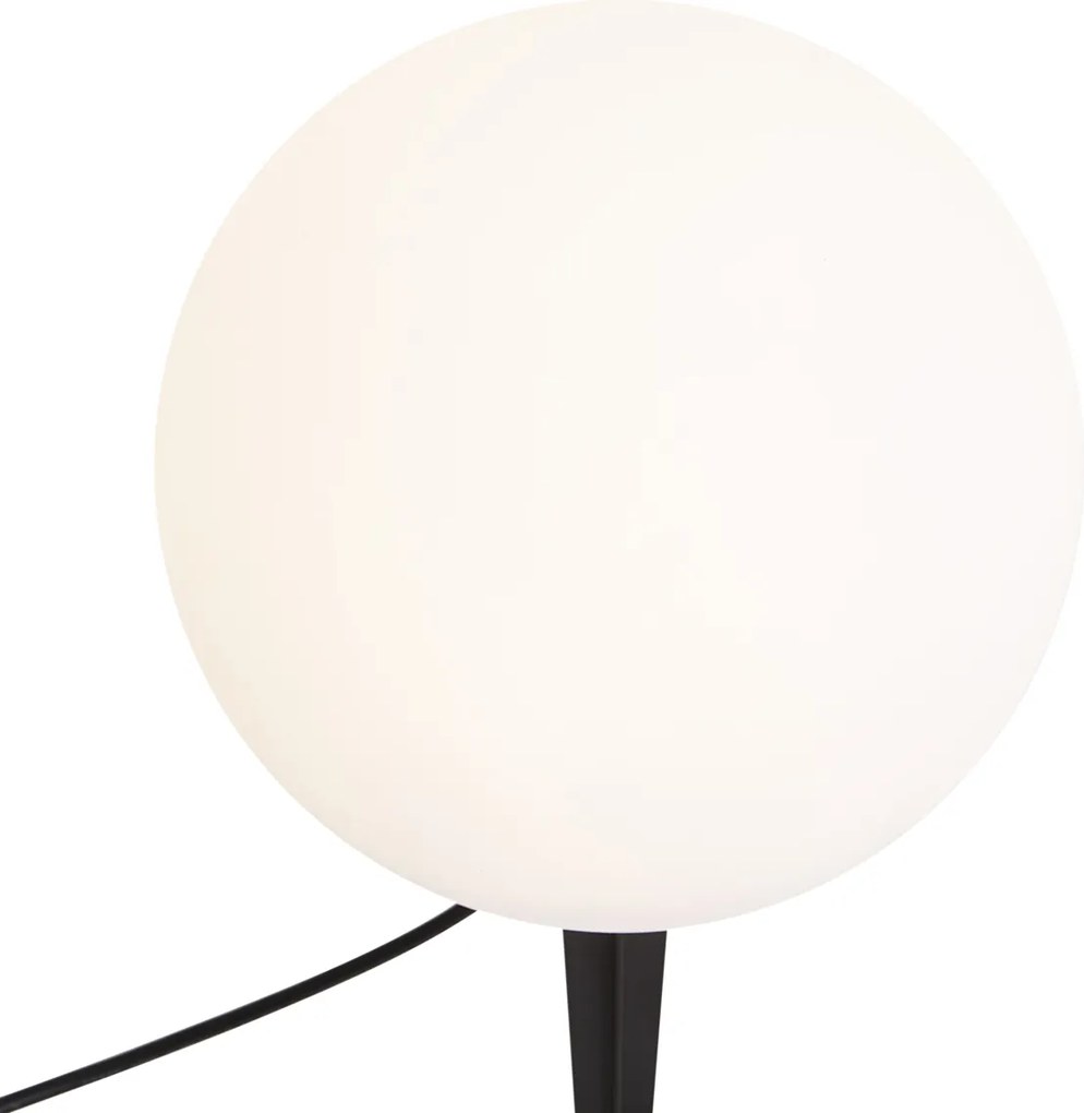 Candeeiro de exterior moderno 12V branco 20cm incl. LED IP65 - Voltaire Luno