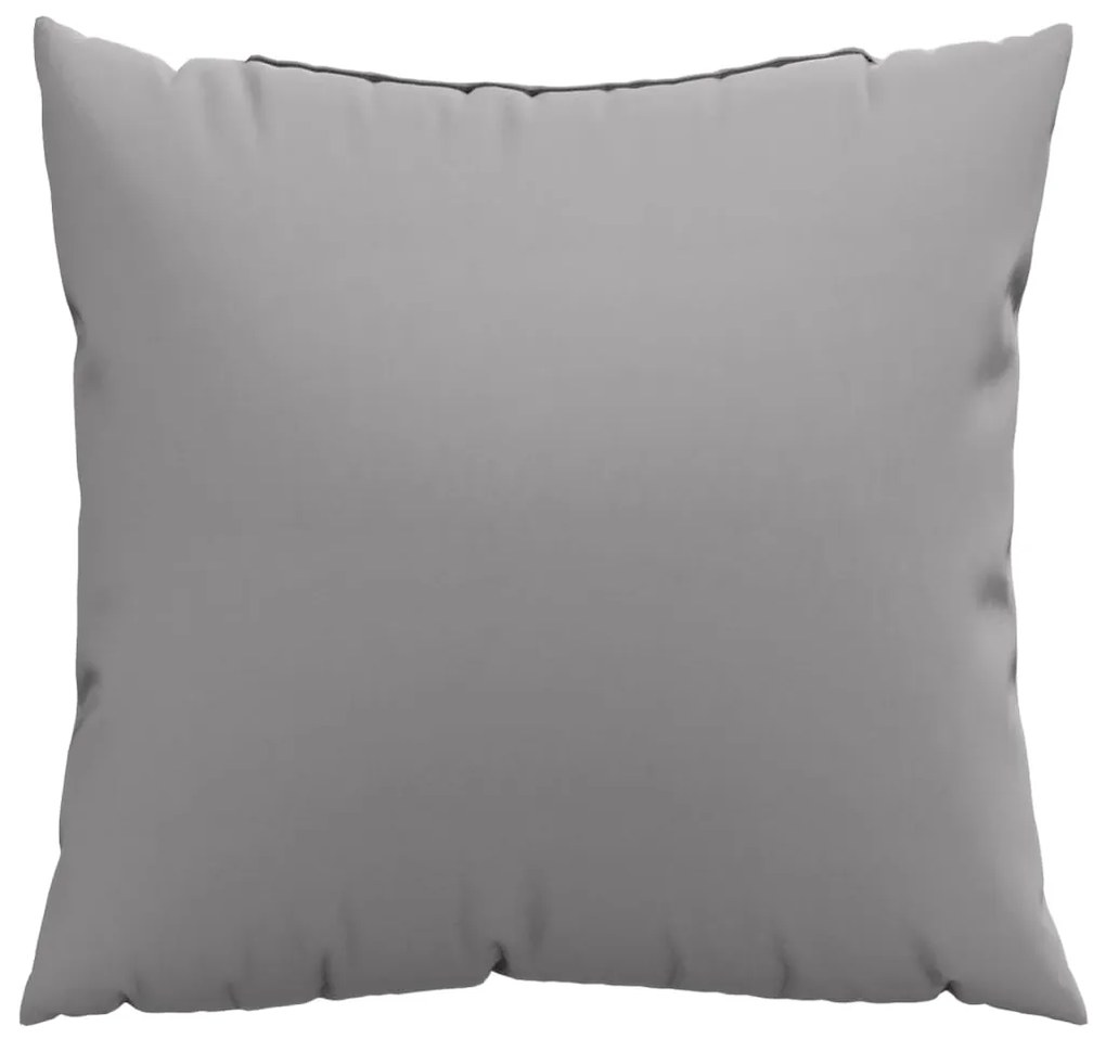 Almofadas de sofá 4 pcs 60x60 cm tecido cinza
