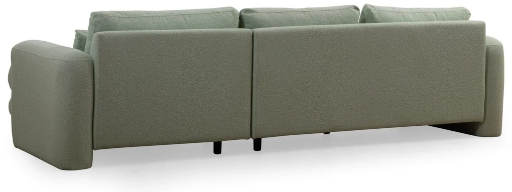 Sofá de Canto Lily – Verde – 290 x 165 cm