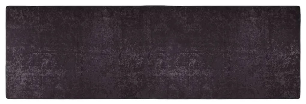 Tapete lavável antiderrapante 80x300 cm antracite