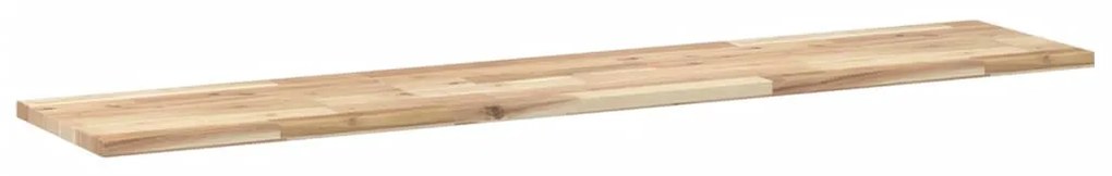 Prateleira flutuante 2pcs 160x30x2cm acácia maciça não tratada