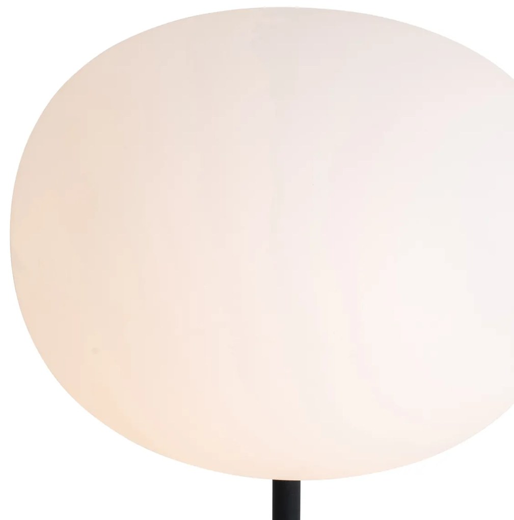 LED Candeeiro de mesa moderno branco recarregável - Maloi Moderno