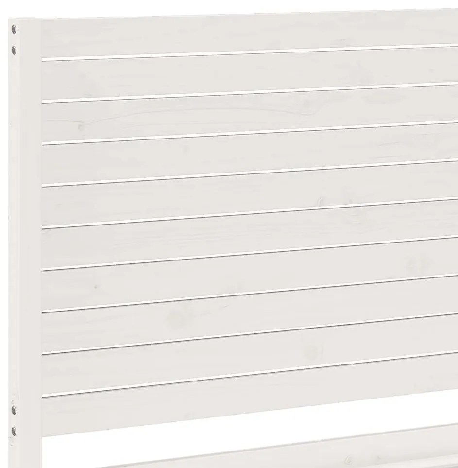 Cama extra longa sem colchão 140x220 cm madeira maciça
