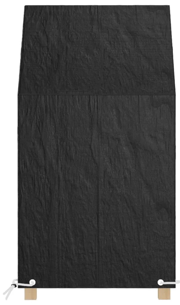 Capa p/ cadeira de jardim 8 ilhós 65x65x80/120 cm polietileno