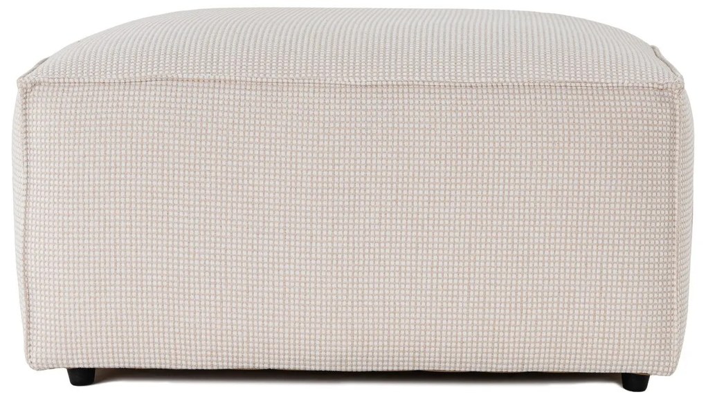 Pouffe Lora – Branco – 85x85x40 cm