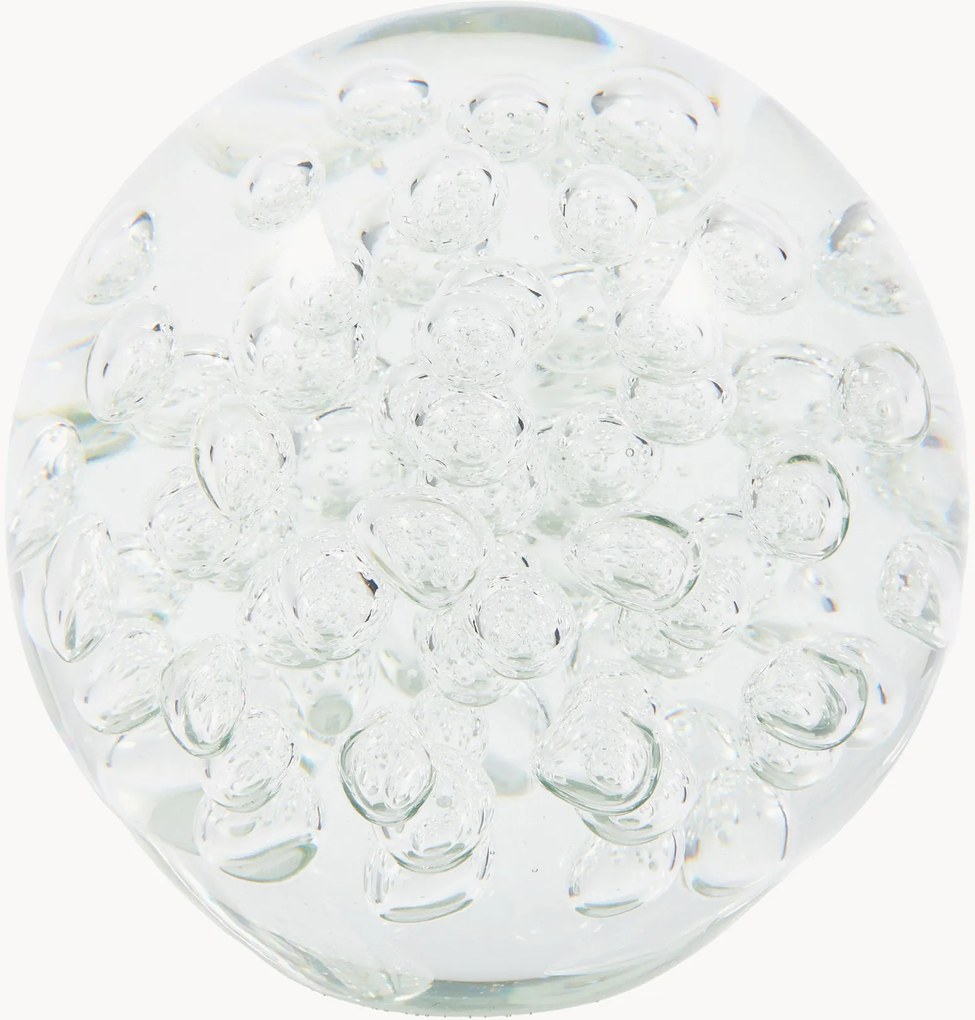 Objeto decorativo em vidro Bubble
