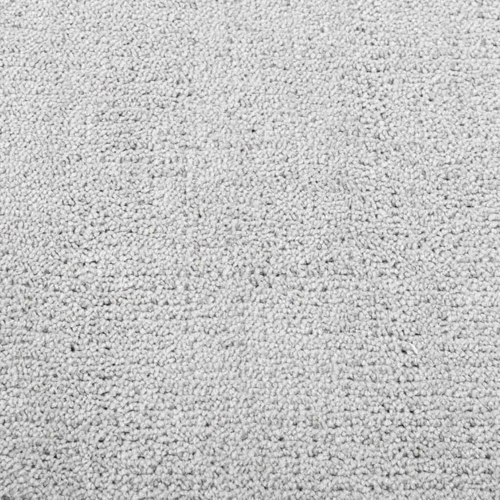 Tapete de pelo curto OVIEDO 160x230 cm cinzento